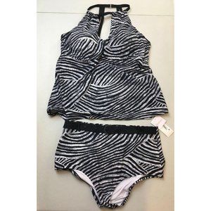 Raisins Curve Plus Size Two Piece Swim Suit 20W